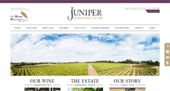 Desktop Screenshot of juniperestate.com.au